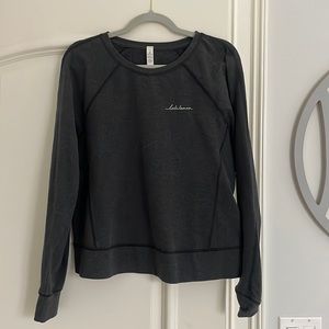 Lulu lemon Crewneck - Long Sleeve Heather Grey Size 6